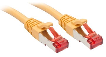 Cablu retea Lindy LY-47762, 1m Cat.6 S/FTP Network, Yellow - Img 3