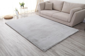 Covor Heinner Shaggy soft blanita Gri 70x140 cm - Img 1