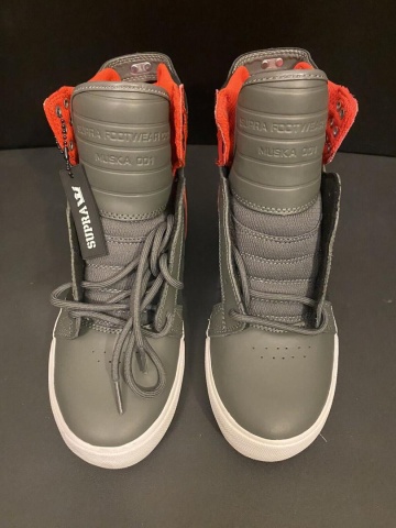 INCALTAMINTE SUPRA SKYTOP IV LIGHT GREY/WHITE/CHARCOAL, 44.5 - Img 5