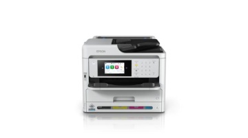 Multifunctional inkjet color Epson WorkForce Pro WF-C5890DWF, dimensiune A4 (Printare, copier, Fax ),duplex, viteza 34ppm alb-negru si color, rezolutie 4.800 x 1.200 dpi, alimentare hartie 250 coli + 50 ADF, Scanner: 24 ipm,rezolutie 1200 x 2400dpi, scan - Img 7