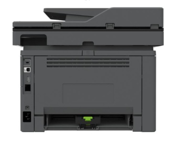 Multifunctional laser monocrom Lexmark MX432adwe, A4, Imprimare/Copiere/Scanare/Fax, Grup de lucru mic,Ecran tactil color Lexmark e-Task de 4,3 inchi (10,9 cm),Alimentator multifuncţional de 100 de coli, Unitate duplex integrată, Tavă de ieşire de 150 de - Img 2