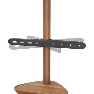 Stand TV lemn Serioux de podea 34-44F-02, dimensiuni: 768x505x1315mm, compatibilitate dimensiune ecran: 45"-65", VESA: 200x200, 300x200, 400x200, 300x300, 400x300, 400x400, greutate maximă suportata: 40 kg, interval de rotire: ±45°, management cabluri - Img 9