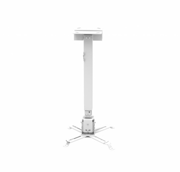 Suport tavan videoproiector Serioux, PJM1A,model universal de montare, Tilt:-15 to +15 ° , Max 10kg, Inaltime reglabila 430-650mm, culoare argintiu - Img 4