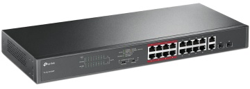 Switch TP-Link TL-SL1218MP, 16 port, 10/100/1000Mbps - Img 1