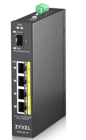 Switch Zyxel RGS100-5P-ZZ0101F, 5 port, 100/1000 Mbps - Img 3