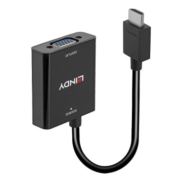 Adaptor Lindy LY-38291 HDMI 1.3 to VGA Converter, negru - Img 3