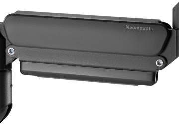 Brat dublu pentru monitor Neomounts, tip full motion, pentru display-uri cu diagonale 17"-32", sistem de prindere VESA 75x75~100x100mm, greutate maxima suportata 8kg per ecran, tilt +10°, -10°, swivel +90°, -90°, rotate +180°, -180°, reglabil pe - Img 5