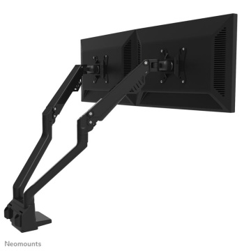 Brat dublu pt monitor Neomounts by Newstar, fullmotion 10"-32", greutate maxima suportata 8 kg per monitor, VESA min: 75x75 mm, VESA max: 100x100 mm, negru - Img 10