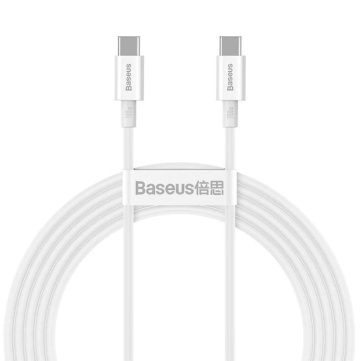 Cablu Baseus Superior CATYS-B02 1m, alb - Img 4