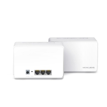 Mercusys AX3000 Whole Home Wi-Fi system HALO H80X(2-PACK),wi-fi 6 Dual-Band, Standarde Wireless: IEEE 802.11ax/ac/n/a 5 GHz, IEEE 802.11ax/n/b/g 2.4 GHz, viteza wireless: 2402 Mbps on 5 GHz, 574 Mbps on 2.4 GHz, Securitate wireless: - Img 8