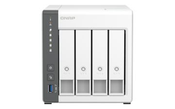 NAS QNAP 262 4-Bay, CPU ARM 2.0GHz Quad core, RAM 4GB, HDD 2.5"/3.5" SATA 6Gbps (neincluse), LAN: 1 x 2.5GbE + 1 x GbE, USB3.2 Gen1: 1 USB2.0: 2, tower, adaptor alimentare, garantie 2 ani - Img 3