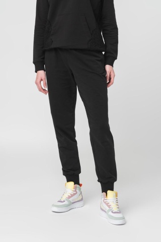 Pantalon dama bumbac negru XL – confort si stil casual la AziaVision.ro