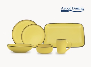 SET 3 CANI CERAMICA 354 ML, MEDEEA, ART OF DINING - Img 4