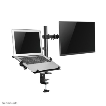 Suport Monitor de Birou, Neomounts by Newstar FPMA-D550NOTEBOOK, 10" - 32", VESA 100x100, suporta pana la 8kg, negru - Img 9