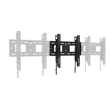 Suport perete Neomounts heavy duty, pentru display-uri interactive si ecrane grele de pana la 32-75", sistem de prindere VESA 400x400, greutate maxima suportata 100, cu inclinatie +15°, -15° , distanta fata de perete 9.3cm, cu sistem ce permite - Img 3