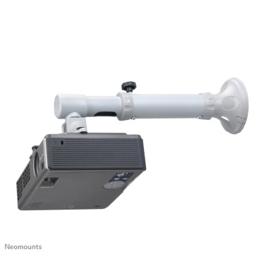 Suport pt videoproiector de perete Neomounts BEAMER-W050SILVER; suporta pana la 12kg, tip reglare full motion, tilt 90°, swivel 360°, distanta fara de perete, 37-47 cm, argintiu. Garantie 5 ani - Img 4