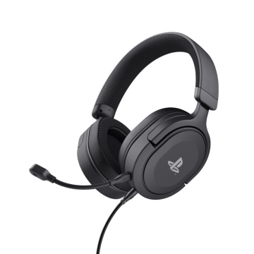 Trust casti cu micrf. GXT 498 Forta PS5 Control Remote control on earcap Controls on earcap yes Controls microphone mute, volume control LED indicators no Connection type wired Bluetooth no Cables included3.5mm audio cable Connector type 3.5mm - Img 3