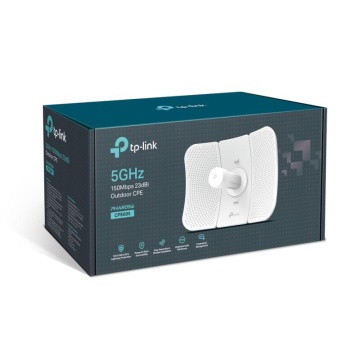 "5 GHz 150 Mbps 23 dBi Outdoor CPE Port: 1× 10/100 Mbps Shielded Ethernet Port SPEED: 150 Mbps at 5 GHz FEATURE: 23 dBi, 30+ km, IP65 Weatherproof, Passive PoE, MAXtream TDMA, Centralized Management, Spectrum Analyzer, AP/Client/AP Router/AP Client - Img 5