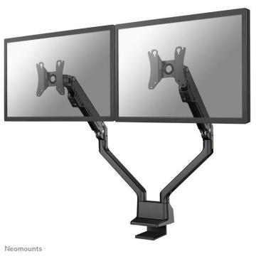 Brat dublu pt monitor Neomounts by Newstar, fullmotion 10"-32", greutate maxima suportata 8 kg per monitor, VESA min: 75x75 mm, VESA max: 100x100 mm, negru - Img 1