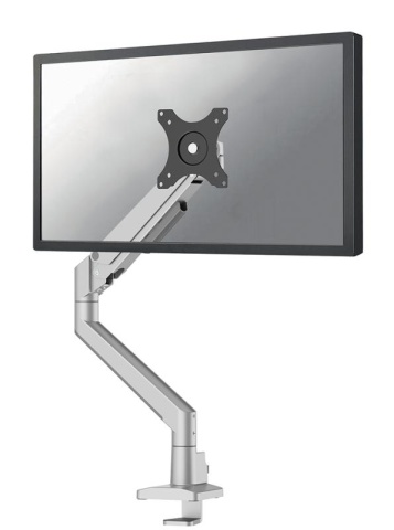 Brat monitor Neomounts DS70-250SL1; pentru display-uri cu diagonale 17"-35", sistem de prindere VESA 75x75~100x100, greutate maxima suportata 9kg, full motion, tilt +45°, swivel 90°, rotate 180°; gas spring; culoare argintiu. Garantie 5 ani - Img 2