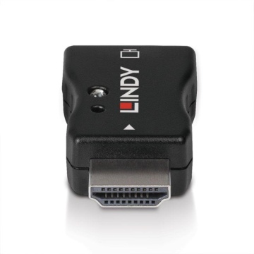 Emulator HDMI Lindy 2.1 EDID, rezolutie maxima 7680x4320@60Hz 4:4:4 10Bit, latime de banda suportata 48Gbps, HDCP 2.3, material ABS, negru - Img 8