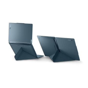 Laptop Lenovo Yoga Book 9 13IMU9 cu procesor Intel® Core™ Ultra 7 155U pana la 4.8GHz, 2 x 13.3", 2.8K, OLED, Touch, 32GB DDR5, 1TB SSD, Intel® Graphics, Windows 11 PRO, Tidal Teal, 3y on-site, Premium Care - Img 8