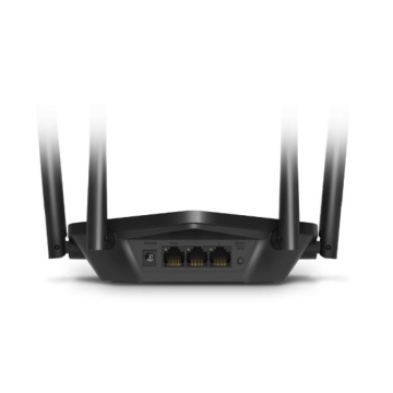 Mercusys MR60X Dual-Band WiFi 6 Router (AX15000), Standarde wireless: Wi-Fi 802.11ax / ac / a / b / g / n, Viteza wireless: 1201 Mbps (5 GHz) + 300 Mbps (2.4 GHz), Interfata: 1 × Port WAN Gigabit + 3 porturi Gigabit LAN, 4 x Antene externe de 5dBi. - Img 7