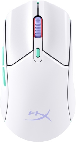 Mouse HyperX Pulsefire Haste Core 2 Wireless, rezolutie maxima 12000 DPI, conectivitate 2.4GHz Wireless / Bluetooth 5.2, polling rate pana la 1000 Hz, durata de viata baterie pana la 100 de ore in modul 2.4GHz highspeed, si pana la 200 de ore in modul - Img 6