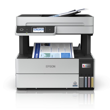 Multifunctional inkjet color Epson EcoTank CISS L6490, dimensiune A4 (Printare,Copiere, Scanare, Fax), printare borderless, viteza 37ppm alb-negru, 23ppm color, rezolutie 4800x1200 dpi, alimentare hartie 250 coli + 35 coli ADF, duplex automat ,scanner - Img 2