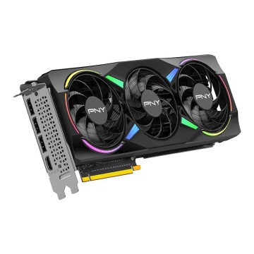 Placa Video PNY GEFORCE RTX 5070 ARGB OC TRIPLE FAN 12GB GDDR7 192 bit, PCIE 5.0 x16, 1x HDMI 3x DP - Img 6