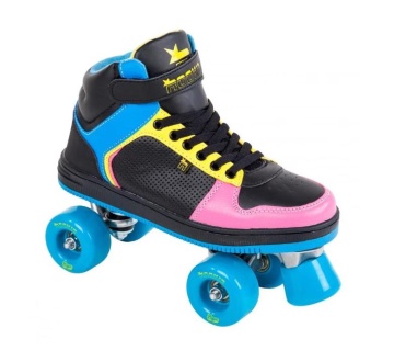 ROLE ROOKIE HYPE HI TOP TRAINER 33 NEGRU ALBSTRU ROZ - Img 1