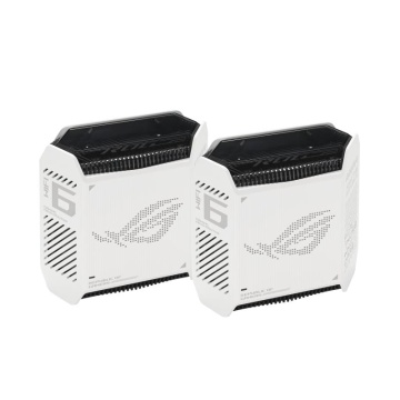Router Wireless Asus GT6(W-2-PK)White, tri-band, WI-FI 6, Standard retea: WiFi 6 (802.11ax), IPv4, IPv6, Backwards compatible with 802.11a/b/g/n/ac Wi-Fi, segment AX10000, , 2.4GHz 574Mbps, 5G-1Hz 4804Mbps, 5G-2 4804Mbps, 9 antene interne, Procesor - Img 8