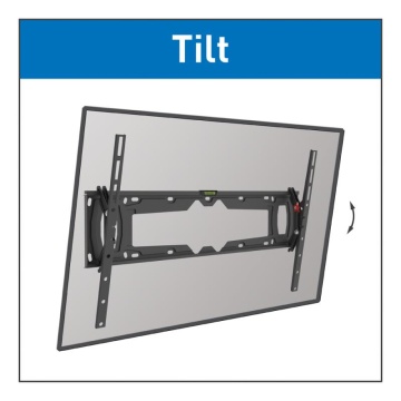 Suport TV de perete, Barkan E410+.B, Fix, 32"- 90", VESA 600 x 400 mm, suporta pana la 60kg, negru - Img 4