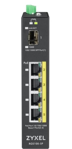 Switch Zyxel RGS100-5P-ZZ0101F, 5 port, 100/1000 Mbps - Img 5