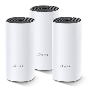 TP-Link Sistem Mesh Wi-Fi pentru întreaga casă AC1200, DECO M4(3-PACK); Procesor: Quad-core CPU; Interfață: 2 Gigabit Ethernet Ports (WAN/LAN auto-sensing) per Deco unit; 2 internal dual-band antennas per Deco unit; Flash: 16 MB; SDRAM: 128 MB; Standarde - Img 2