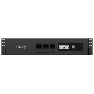 UPS nJoy Code 800, 800VA/480W, Frecventa: 50/60 Hz, Conectori: Intrare 1 x IEC-320 C14, Iesire 8 x IEC-320 C13, Port de comunicare: USB, Ecran LCD, AVR. - Img 2