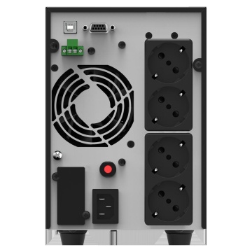 UPS nJoy Echo Pro 2000, 2000VA/1600W, On-line, LED, 3 prize Schuko - Img 3