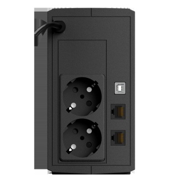 UPS NJOY Keen 600, 600 VA/360W, Line-interactive, 2 Prize Schuko cu Protectie, Repornire Automata, Reglaj Automat al Tensiunii - Img 2