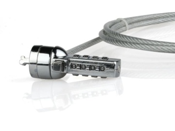 Cablu de securitate laptop Natec, lungime cablu 180 cm, material metal, gri - Img 10