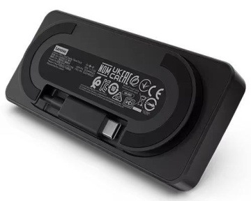 Lenovo USB-C Dual Display Travel Dock; Color: Eclipse Black; Weight: 137 g (0.3 lb); AC Plug: Type-C; Output Power: 65W; OS Requirements: Win 10, Win 11; USB Ports: 1 x USB-A 10 Gbps, 2 x USB-C 10 Gbps (1 x AOU 12W Max); Video Ports: 1 x HDMI 2.1, 1 x DP - Img 4