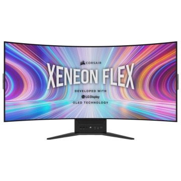 Monitor CORSAIR XENEON FLEX 45WQHD240 45-Inch OLED (3440 x1440), 240Hz Refresh Rate, Bendable, GtG 0.03ms - Img 2