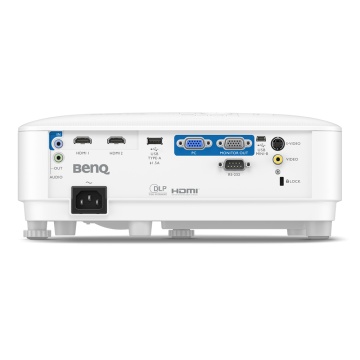 Proiector BenQ MW560, DLP, WXGA 1280*800, up to WUXGA 1920*1200, 4000 lumeni, 20.000, 16:9 nativ, lampa 6.000 ore/ 15.000 ore lamp save, zoom 1.1x, dimensiune maxima imagine 150", boxa 10W, Security Bar, Kensington lock, 2* HDMI, USB Type-A, RS232, USB - Img 2