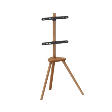 Stand TV lemn Serioux de podea 34-44F-02, dimensiuni: 768x505x1315mm, compatibilitate dimensiune ecran: 45"-65", VESA: 200x200, 300x200, 400x200, 300x300, 400x300, 400x400, greutate maximă suportata: 40 kg, interval de rotire: ±45°, management cabluri - Img 2