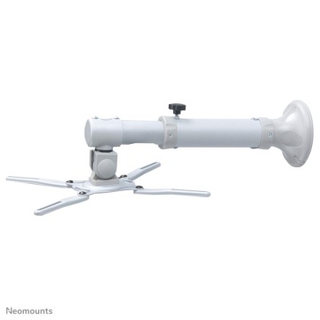 Suport pt videoproiector de perete Neomounts BEAMER-W050SILVER; suporta pana la 12kg, tip reglare full motion, tilt 90°, swivel 360°, distanta fara de perete, 37-47 cm, argintiu. Garantie 5 ani - Img 6