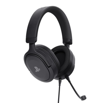 Trust casti cu micrf. GXT 498 Forta PS5 Control Remote control on earcap Controls on earcap yes Controls microphone mute, volume control LED indicators no Connection type wired Bluetooth no Cables included3.5mm audio cable Connector type 3.5mm - Img 5