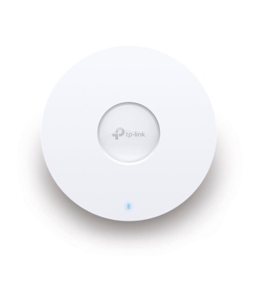 "AX3000 Ceiling Mount Dual-Band Wi-Fi 6 Access Point PORT:1× Gigabit RJ45 Port SPEED:574Mbps at 2.4 GHz + 2402 Mbps at 5 GHz FEATURE: 802.3at POE and 12V DC (Power Adapter is not included), 2×Internal Antennas, 160MHz Supported, MU-MIMO, Seamless - Img 1