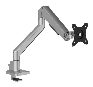 Brat monitor Neomounts DS70-250SL1; pentru display-uri cu diagonale 17"-35", sistem de prindere VESA 75x75~100x100, greutate maxima suportata 9kg, full motion, tilt +45°, swivel 90°, rotate 180°; gas spring; culoare argintiu. Garantie 5 ani - Img 4