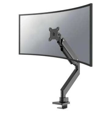 Brat monitor Neomounts NM-D775BLACKPLUS; pentru display-uri cu diagonale 10"-49", sistem de prindere VESA 75x75~100x100, greutate maxima suportata 18kg, full motion, tilt +45°, swivel 180°, rotate 360°; inaltime reglabila manual 270-600mm; culoare negru. - Img 1