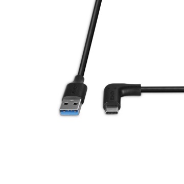 Cablu Lindy 3.2 USB A la USB C, 90°, lunngime 1m, putere maxima 15W, latime de banda suportata 10Gbps, negru - Img 8