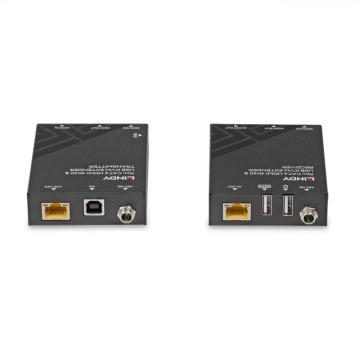 Lindy Cat.6 HDMI 4k60 KVM Extender, distanta maxima 70m latime de banda suportata 18Gbps, rezolutie maxima 3840x2160@60Hz 4:4:4 8bit, negru - Img 10